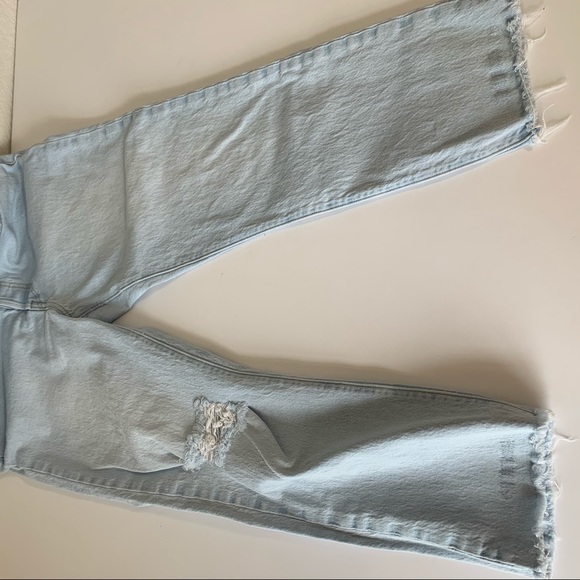 Levi’s 501 Original Stretch Cropped Jean Size 30 - Picture 6 of 11